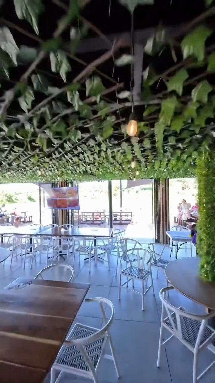 The dining room